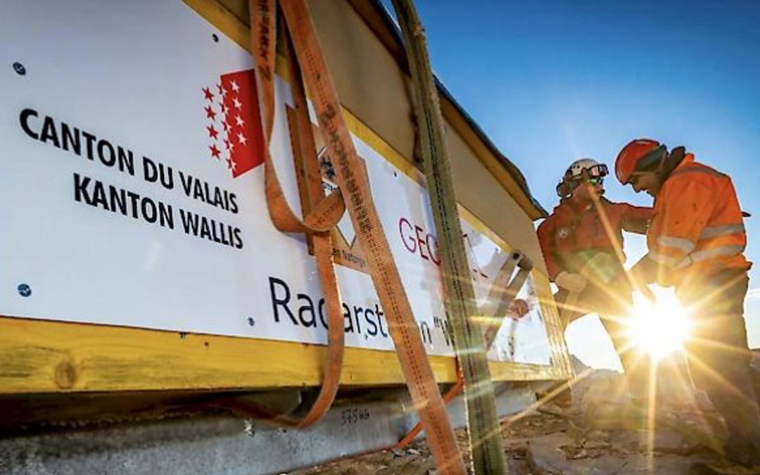 Zermatt: Radaranlage am Weisshorn installiert