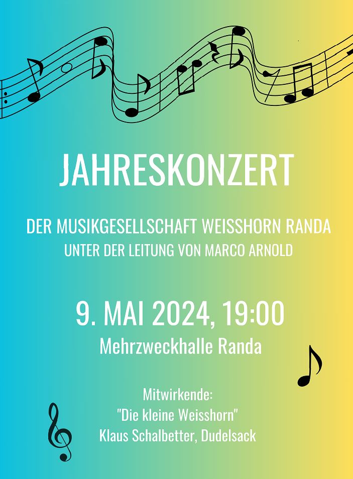 Jahreskonzert - Gemeinde Randa